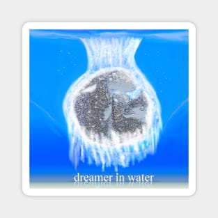 Dreamer in water Magnet