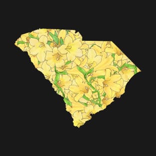 South Carolina in Flowers T-Shirt