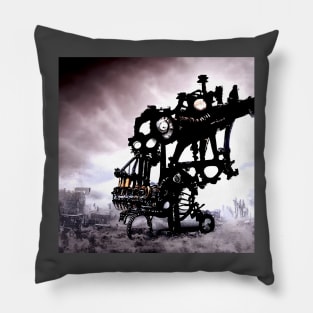 Steampunk machine Pillow