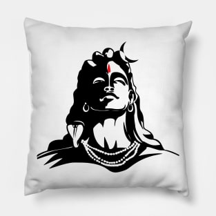 Adiyogi Mahadev Om Namah Shivaya Hindu Pillow