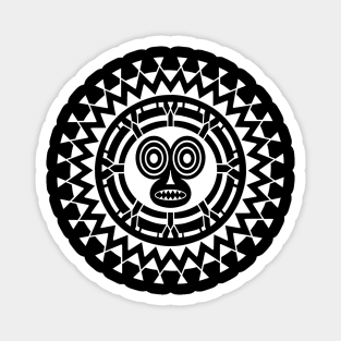 Marquesas face design Magnet