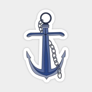 Anchor with chain Magnet