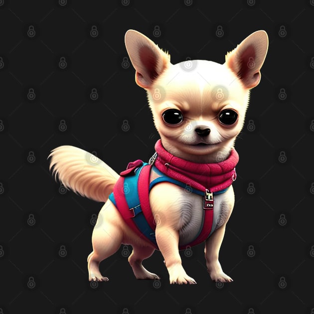 Chihuahua in suit by IDesign23