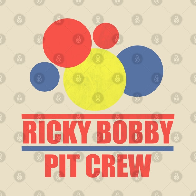 Pit crew ricky bobby by Polaroid Popculture