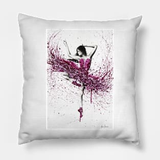 Royal Rubellite Ballerina Pillow