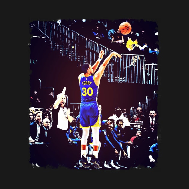 Vintage Stephen Curry by Skelector Art