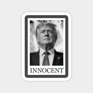 Trump Innocent Magnet