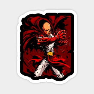 saitama - one punch man Magnet