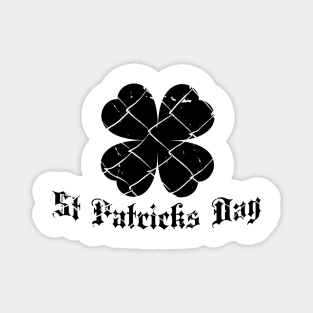 Metal Shamrock: St. Patrick's Day for Metal Fans Magnet
