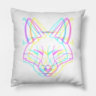 Trippy Fox Pillow