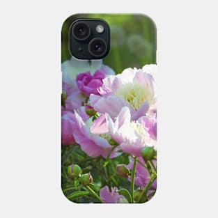 Blooming peonies Phone Case