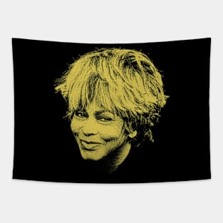 YELLOW TINA TURNER Tapestry