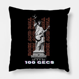 100 Gecs Pillow