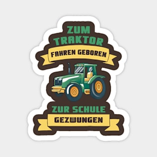 Tractor Germany text Magnet