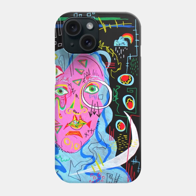 Wife Phone Case by Art of V. Cook