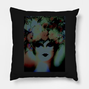 FLOWER GIRL,,House of Harlequin Pillow