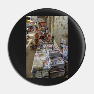 Yangon Newsagency Pin