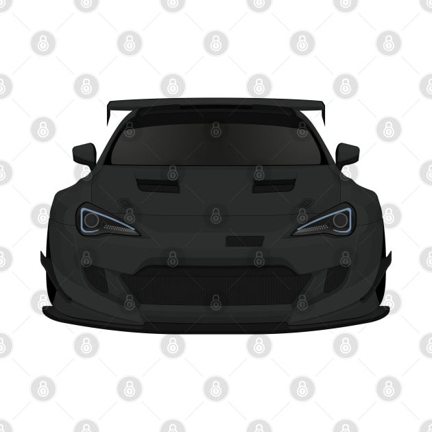 GT86 widebody Dark-grey by VENZ0LIC