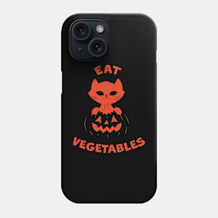 eat vegetables Phone Case