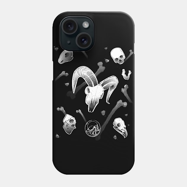 bones 05 Phone Case by DraxGuevara520