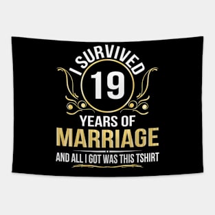 I Survived 19 Years Of Marriage Wedding And All I Got Was This Tapestry