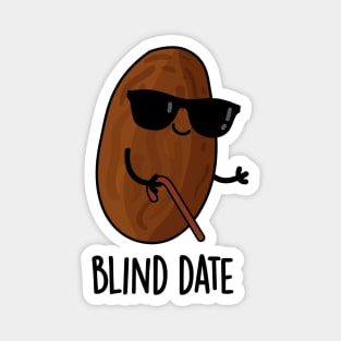 Blind Date Funny Fruit Pun Magnet