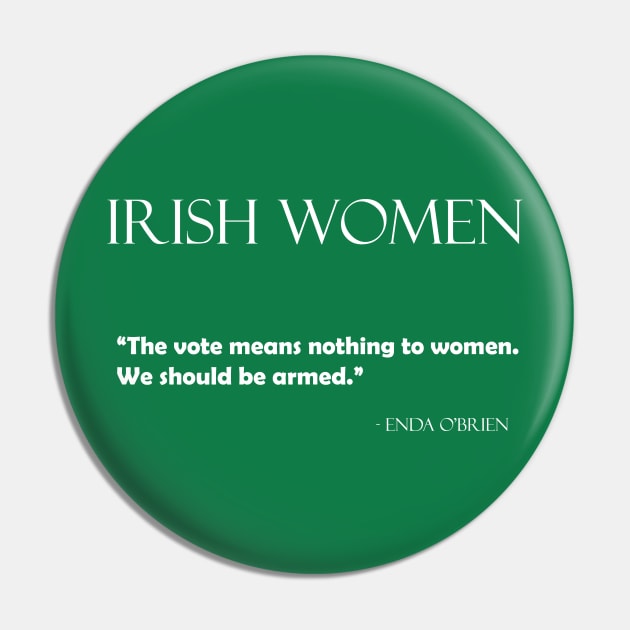 Irish Women Pin by Ireland