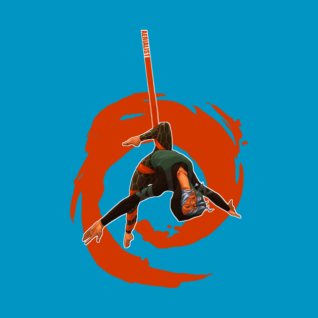 Aerialist, Orange Impact by paintedmonk