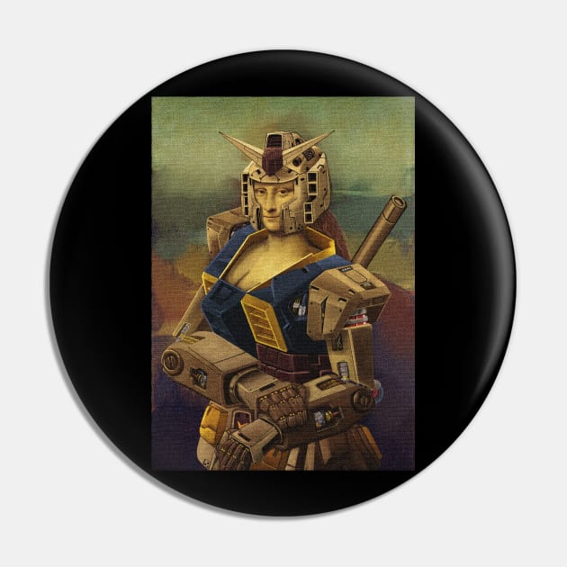 Monalisa Gundam Pin by GODWIT