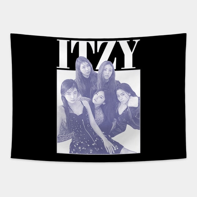 ITZY Tapestry by Fewclipclop