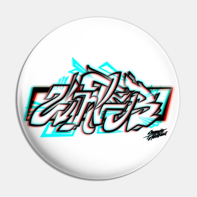 WINTER on white - mini collection of neon graffiti "seasons" Pin by Francis_Abstract_97