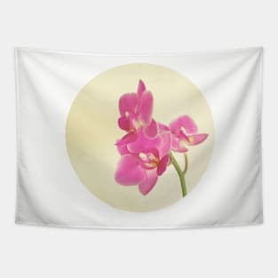 Pink Orchid Tapestry