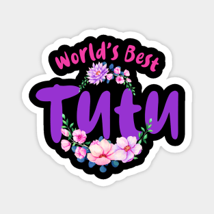 World's Best Tutu Grandma Magnet