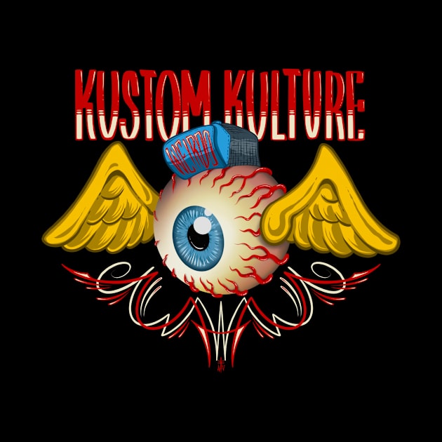 Kustom kulture by Il villano lowbrow art