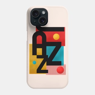 Abstract Jazz Fusion Design Phone Case