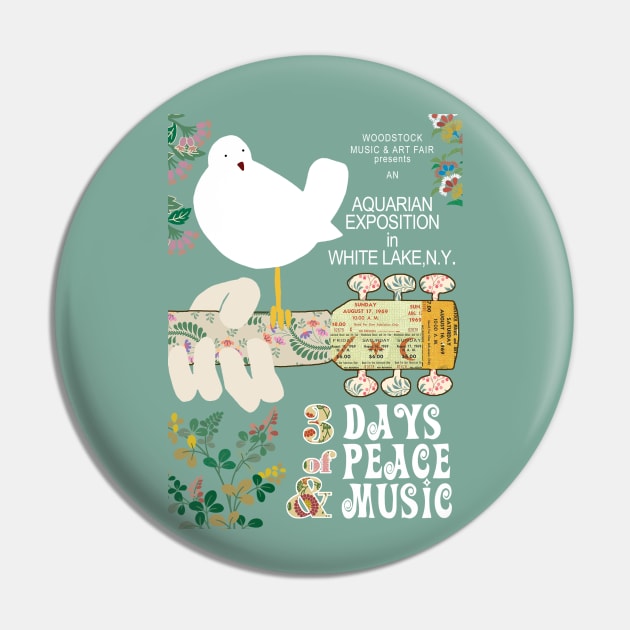 Woodstock Pin by GreenNest