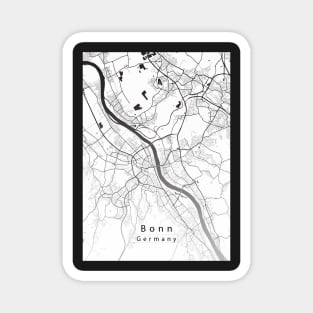 Bonn Germany City Map Magnet