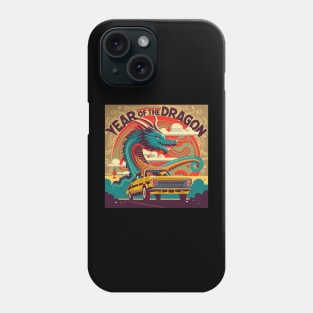 Year of the Dragon classic car Phone Case