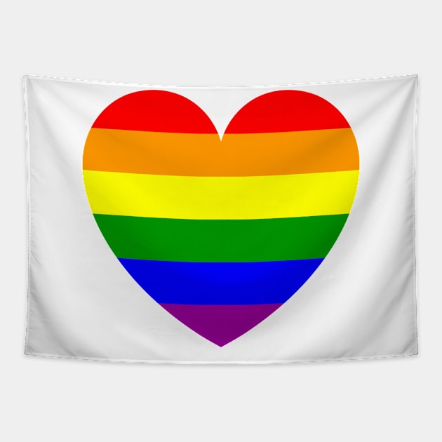 Love Pride Tapestry by BitemarkMedia