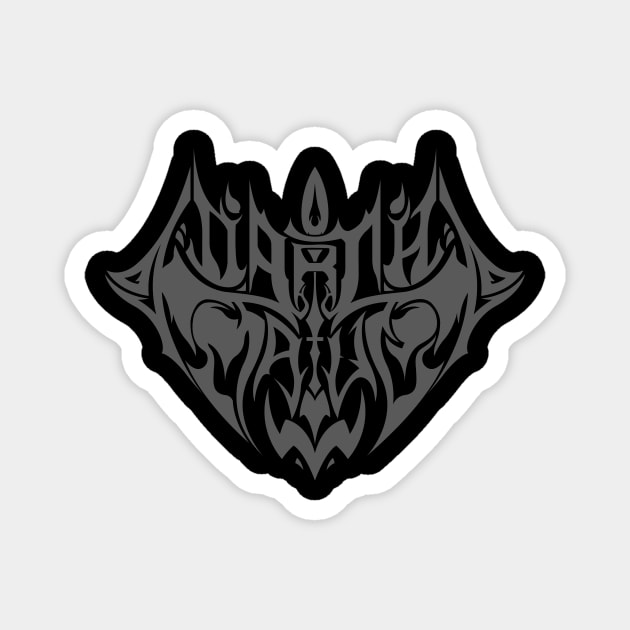 Maul (gray) Magnet by BlackMetalStar