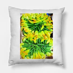 Zucchine. Sicily Pillow