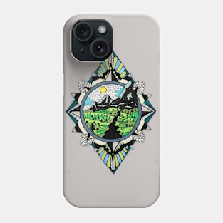 Compass Mandala Phone Case