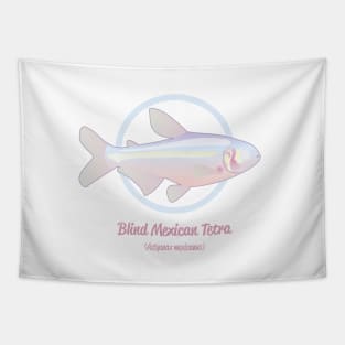 Blind Mexican Tetra Tapestry