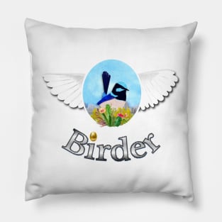 Birder, Bird Lover Pillow