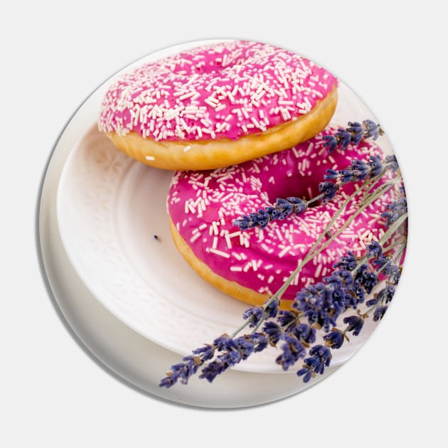 Donuts and Lavender photo print mask. Pin by CreativeJourney