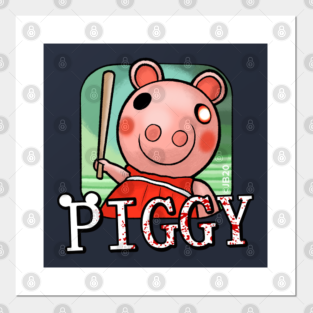 Flamingo Roblox Posters And Art Prints Teepublic - inquisitormaster piggy drawing roblox