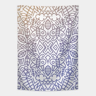 Decorative Art Digital Pattern 1 Tapestry