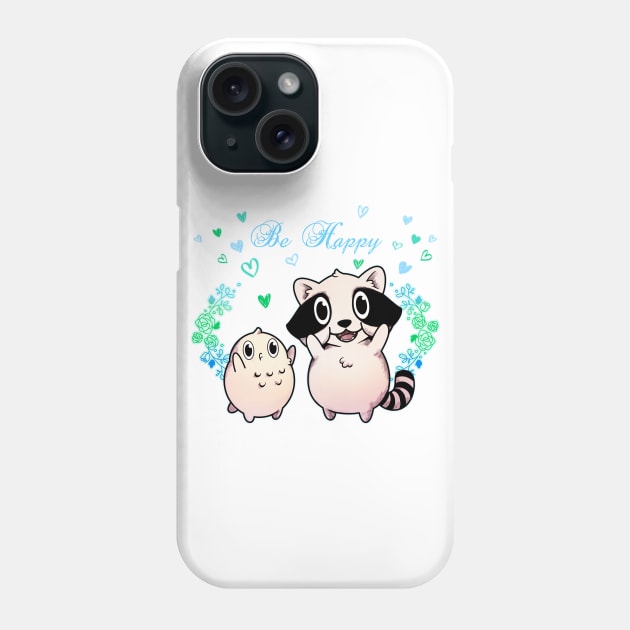 BE HAPPY Phone Case by LANVERIL