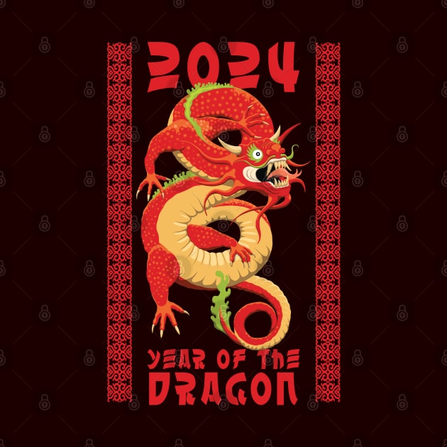 Year Of The Dragon - Chinese New Year 2024 by TMBTM