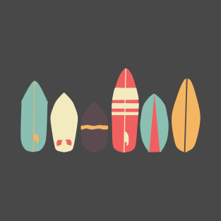 Retro Surfboards T-Shirt